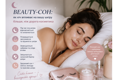 Beauty-сон: як ніч впливає на вашу шкіру більше, ніж дорога косметика