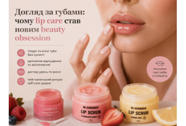 Догляд за губами: чому lip care став новим beauty obsession