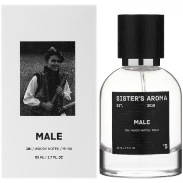 SISTERS AROMA Парфум Male, 50 мл