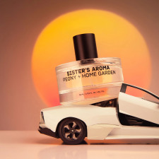 SISTERS AROMA Car Fragrance Peony & Home Garden, 60 ml