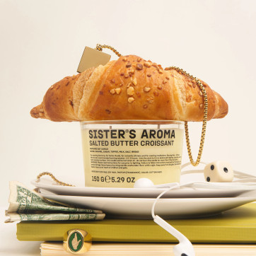SISTERS AROMA Свічка Круасан з маслом, 150 г