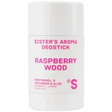 SISTERS AROMA Доглядовий дезодорант Малина та Деревина, 50 г