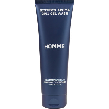 SISTERS AROMA Гель для душа 2в1 Homme Gel Wash чоловічий, 250 мл