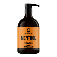 BARBER BLEND Шампунь для жирної шкіри голови і схильного до лупи волосся Menthol, 500 мл