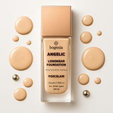 BOGENIA Foundation Angelic Porcelain №01 Porcelain SPF 20, 30 ml