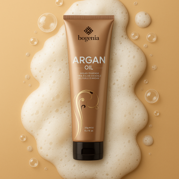 BOGENIA Маска для волосся Argan Oil & Caviar Extract №3, 300 мл