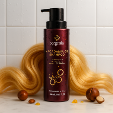 BOGENIA Шампунь для волосся Macadamia Oil, 400 мл