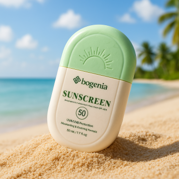 BOGENIA Сонцезахисний крем Sunscreen Face Cream SPF 50+ BG441, 50 мл
