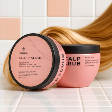 BOGENIA Скраб для шкіри голови Scalp Scrub Marula Oil, 250 мл