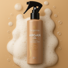 BOGENIA Hair Spray with Argan Oil №4, 250 ml