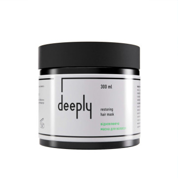 DEEPLY Відновлююча маска для волосся Restoring Hair Mask, 300 мл