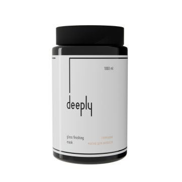 DEEPLY Глянцева маска для волосся Gloss Finishing Hair Mask, 1000 мл