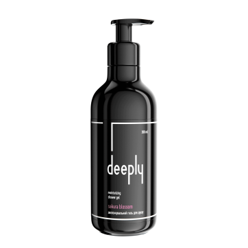 DEEPLY Зволожувальний гель для душу Sakura Blossom Moisturizing Shower Gel, 300 мл