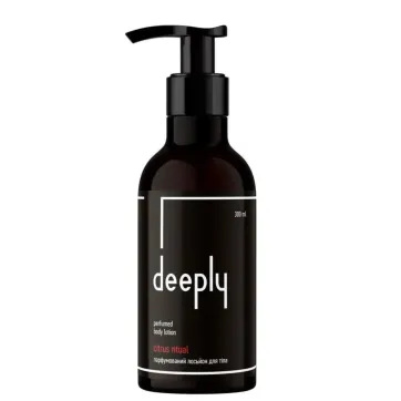 DEEPLY Парфумований лосьйон для тіла Perfumed Body Lotion Citrus Ritual, 300 мл