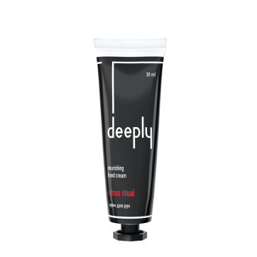 DEEPLY Крем для рук Citrus Ritual Nourishing Hand Cream, 30 мл