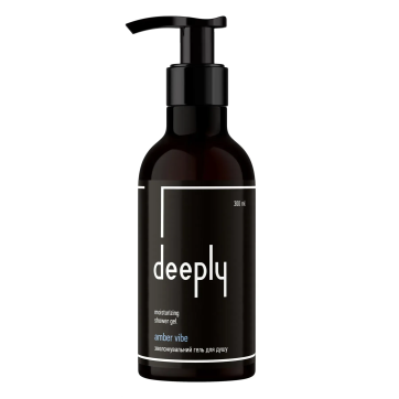 DEEPLY Зволожувальний гель для душу Amber Vibe Moisturizing Shower Gel, 300 мл