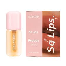 HOLLYSKIN Зволожувальна олія для губ So Lips. Peptide Lip Oil 002. Peach Bloom, 4 мл