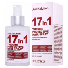 HOLLYSKIN Hair heat protection spray 17-in-1 Acid Solution, 200ml
