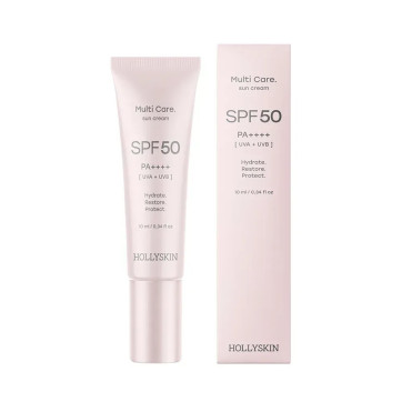 HOLLYSKIN Сонцезахисний крем для обличчя Multi Care. SPF 50, 10 мл