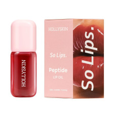 HOLLYSKIN Зволожувальна олія для губ So Lips. Peptide Lip Oil 008. Cherry Toffee, 4 мл