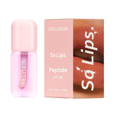 HOLLYSKIN Зволожувальна олія для губ So Lips. Peptide Lip Oil 003. Vanilla Cloud, 4 мл