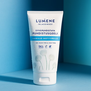 LUMENE Гель для глибокого очищення Klassikko для всіх типів шкіри, 150мл