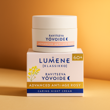 LUMENE Антивіковий нічний крем Klassikko 60+ для зрілої шкіри, 50мл