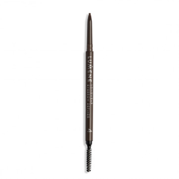 LUMENE Longwear Eyebrow Definer олівець для брів автоматичний стійкий №4 Rich Brown, 0.09 г