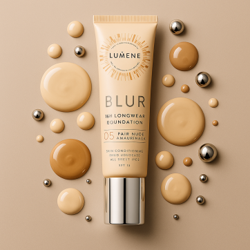 LUMENE Тональна основа Blur SPF 15 стійка, №0.5 Fair