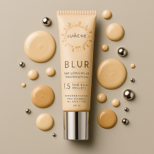 LUMENE Тональна основа Blur SPF 15 стійка, №1.5 Fair Beige