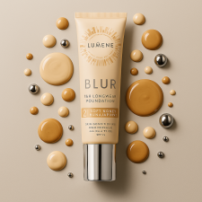 LUMENE Тональна основа Blur SPF 15 стійка, №2 Soft Honey