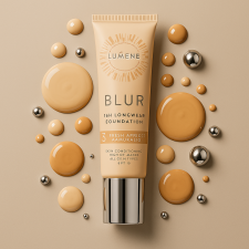 LUMENE Тональна основа Blur SPF 15 стійка, №3 Fresh Apricot