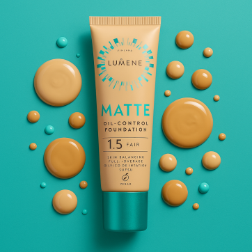 LUMENE Тональна основа Matte SPF20, матуюча, №1,5 Fair