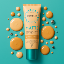 LUMENE Тональна основа Matte SPF20, матуюча, №3 Fresh Apricot