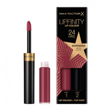 MAX FACTOR Lipfinity 2 Step Long-Lasting Lipstick №86 Superstar, 2.3 мл + 1.9 г