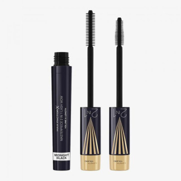 MAX FACTOR Туш для вій 2в1 Masterpiece Lash Wow об'єм та подовження Midnight Black, 7 мл - [УЦІНКА]