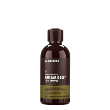 Mr.Scrubber Шампунь для волосся і тіла Man Hair & Body 2 in 1, 250 мл