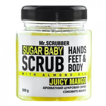 MR.SCRUBBER Скраб для тіла цукровий Sugar Baby Juicy Mango, 300г