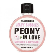 MR.SCRUBBER Shower gel Jelly Bubble Peony in Love, 300ml