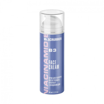 MR.SCRUBBER Крем для обличчя проти розацеа і куперозу з ніацинамідом Niacinamide Face Cream, 50мл