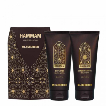 MR.SCRUBBER Подарунковий набір Hammam, 200 мл + 200 мл