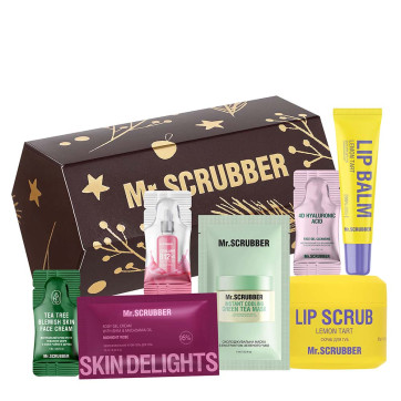 Mr.SCRUBBER Подарунковий набір Secret Santa Brown
