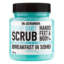 MR.SCRUBBER Body scrub sugar Sugar Baby Breakfast in Soho, 300g