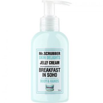 MR.SCRUBBER Крем-гель для тіла та рук, Jelly Breakfast in Soho, 150мл