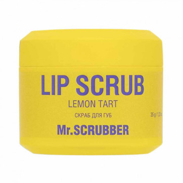 MR.SCRUBBER Скраб для губ Lip Scrub Lemon Tart із ароматом лимонного тарту, 35 г