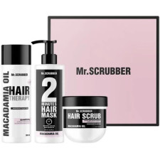 MR.SCRUBBER Подарунковий набір Гладкість і краса з олією макадамії