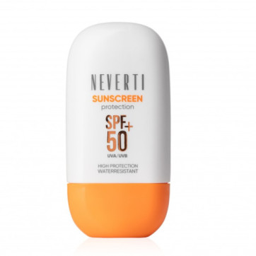NEVERTI Сонцезахисний крем для обличчя Sunscreen NP313 SPF 50+, 50 мл