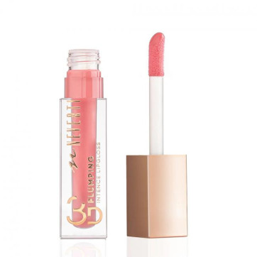 NEVERTI Блиск для губ, 3D Plumping Intense Lipgloss NP800, №004 Kissable Lips, 4мл