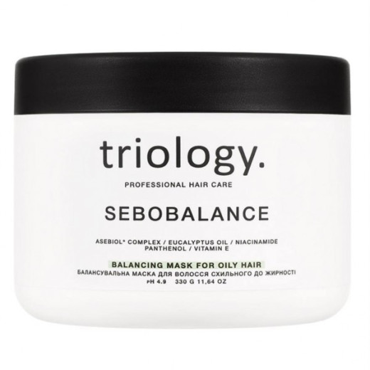 TRIOLOGY Маска балансувальна для волосся схильного до жирності Sebobalance, 330 мл