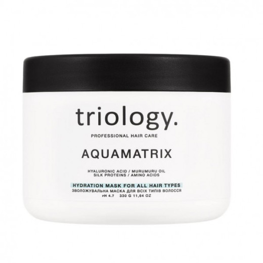 TRIOLOGY Зволожувальна маска для всіх типів волосся Aquamatrix, 330 мл
